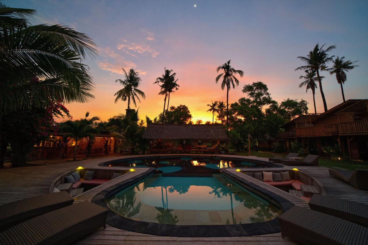 Hotel Begadang Gili Air Exterior foto