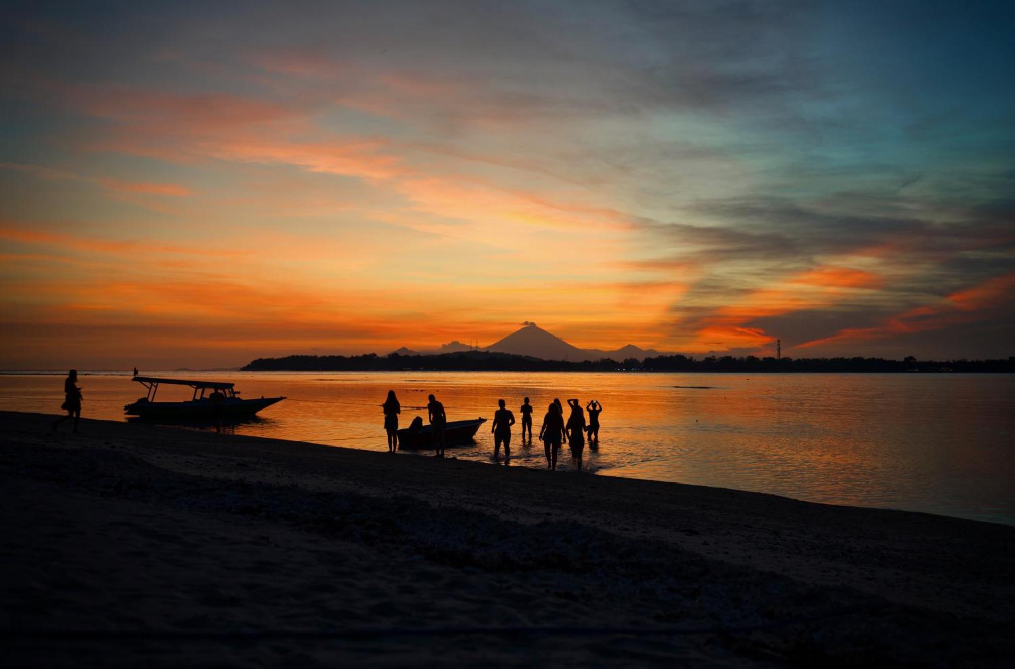 Hotel Begadang Gili Air Exterior foto