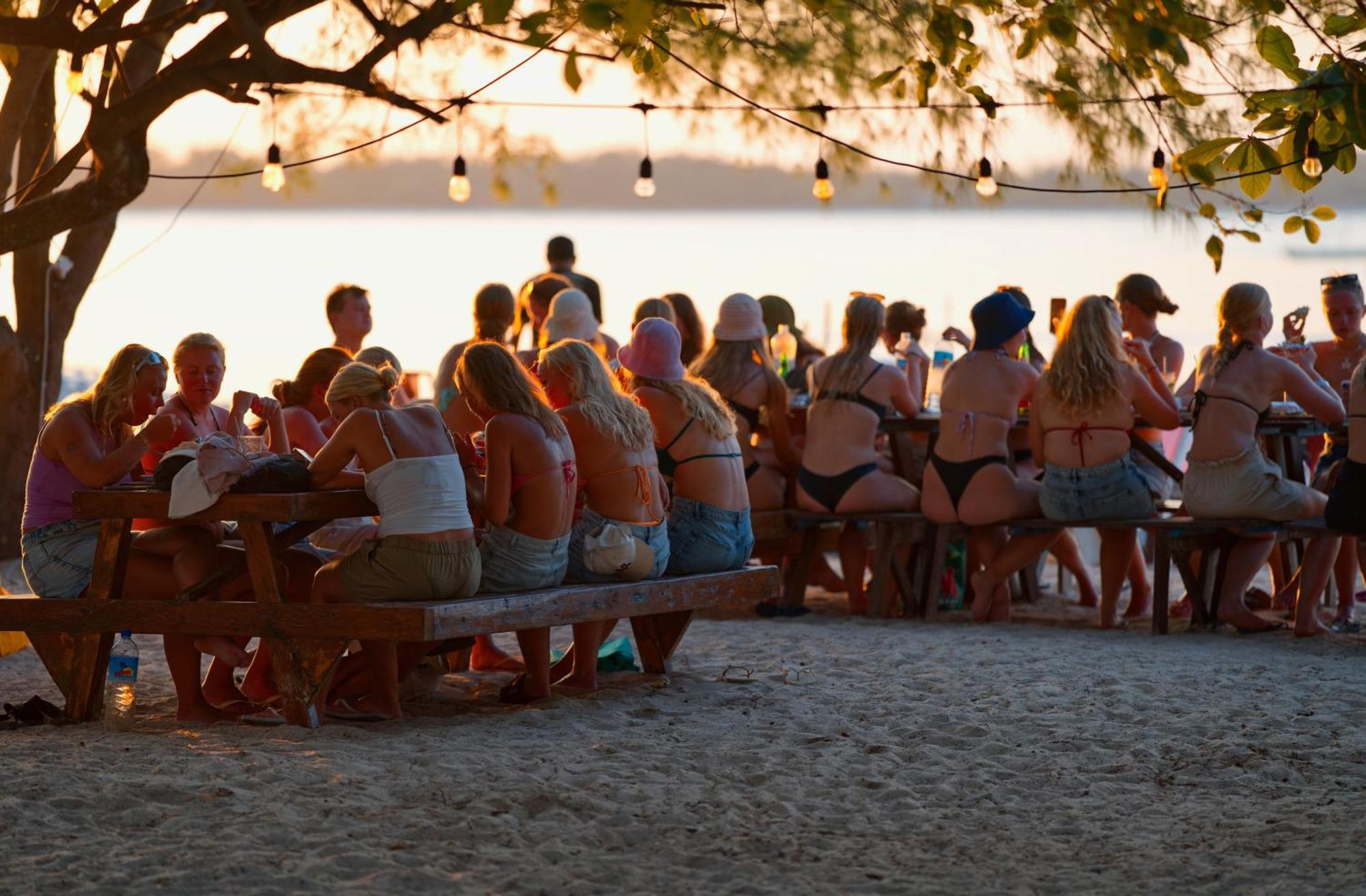 Hotel Begadang Gili Air Exterior foto