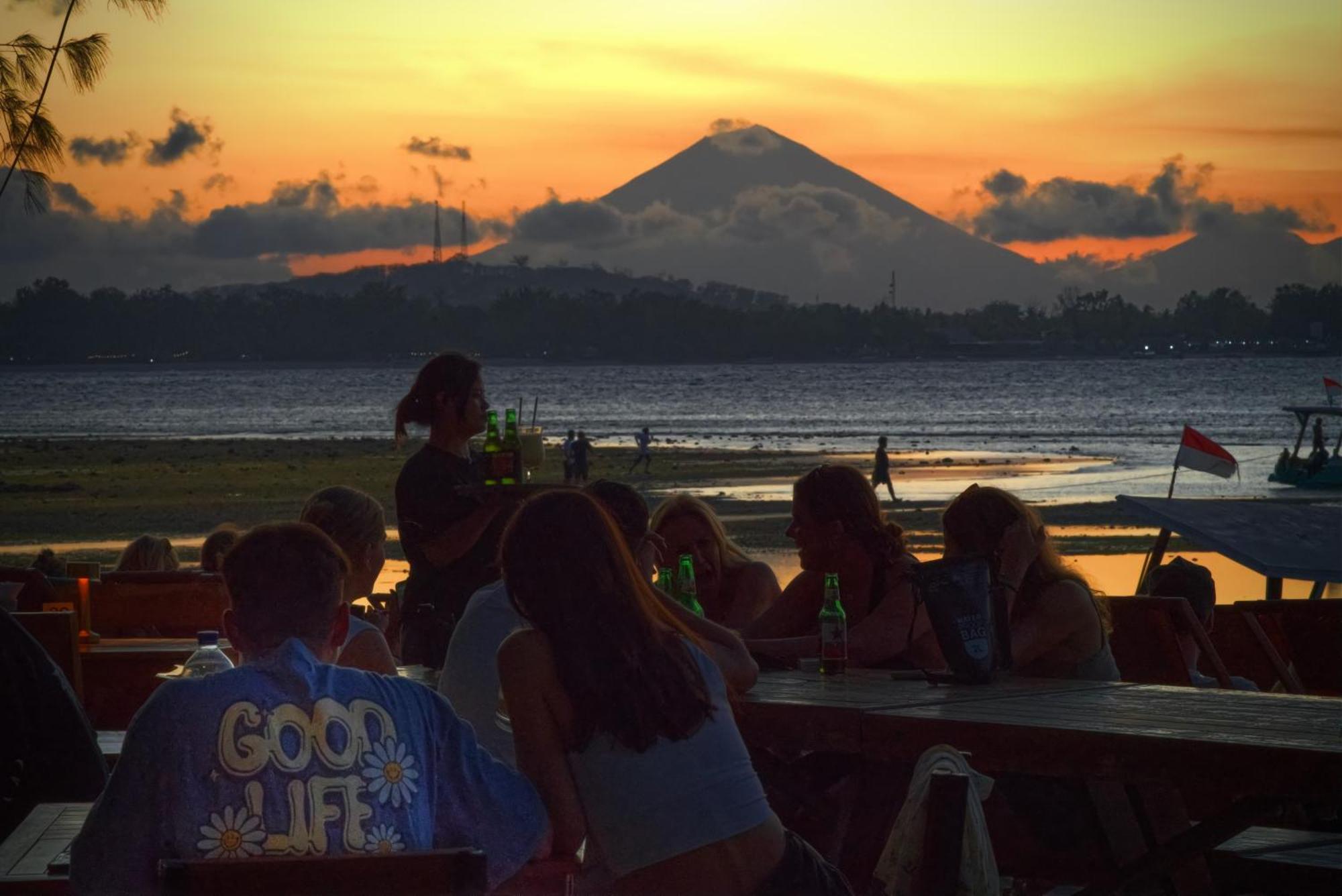 Hotel Begadang Gili Air Exterior foto
