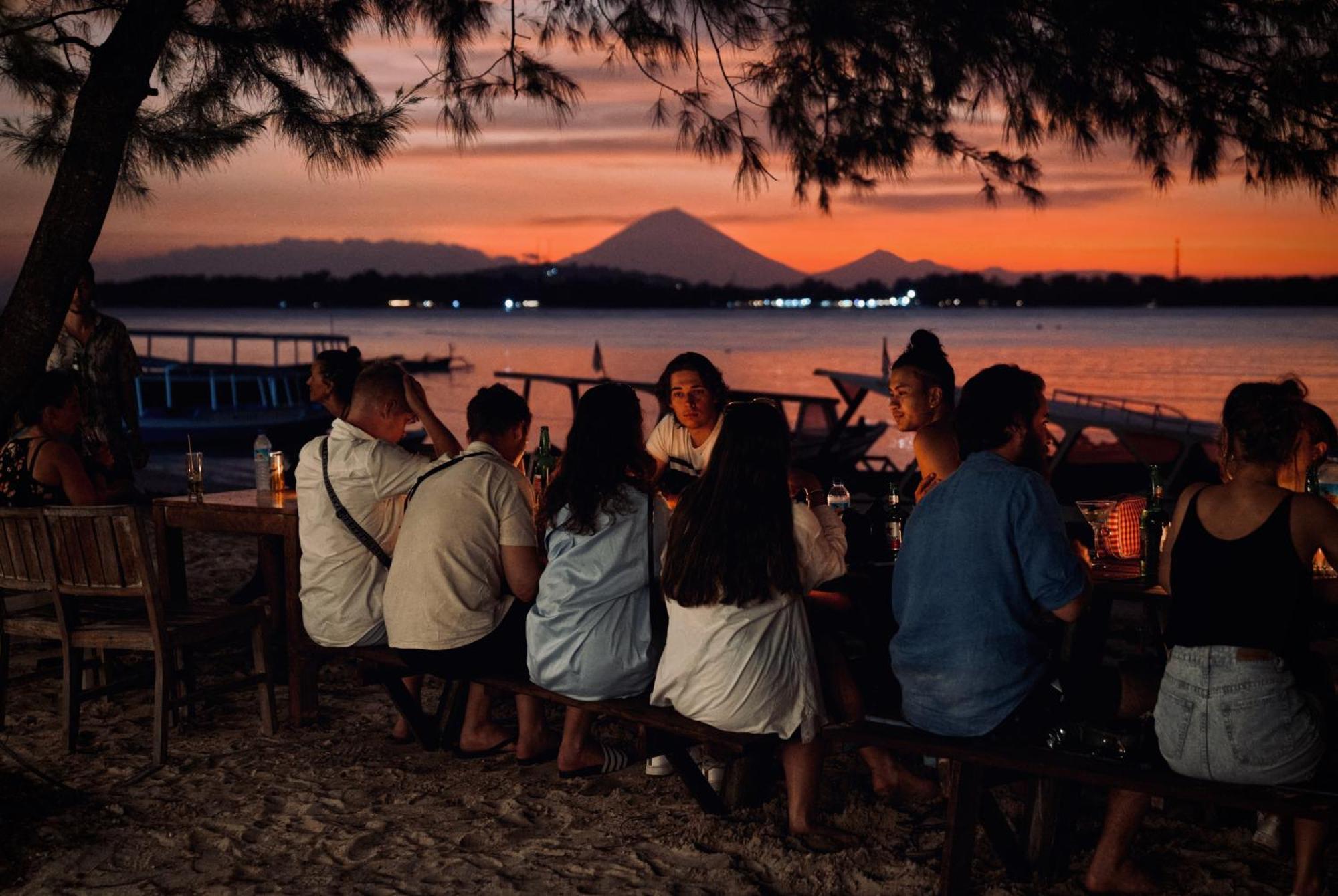 Hotel Begadang Gili Air Exterior foto