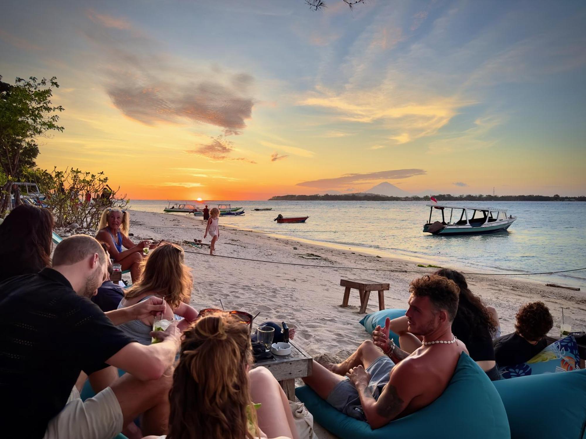 Hotel Begadang Gili Air Exterior foto
