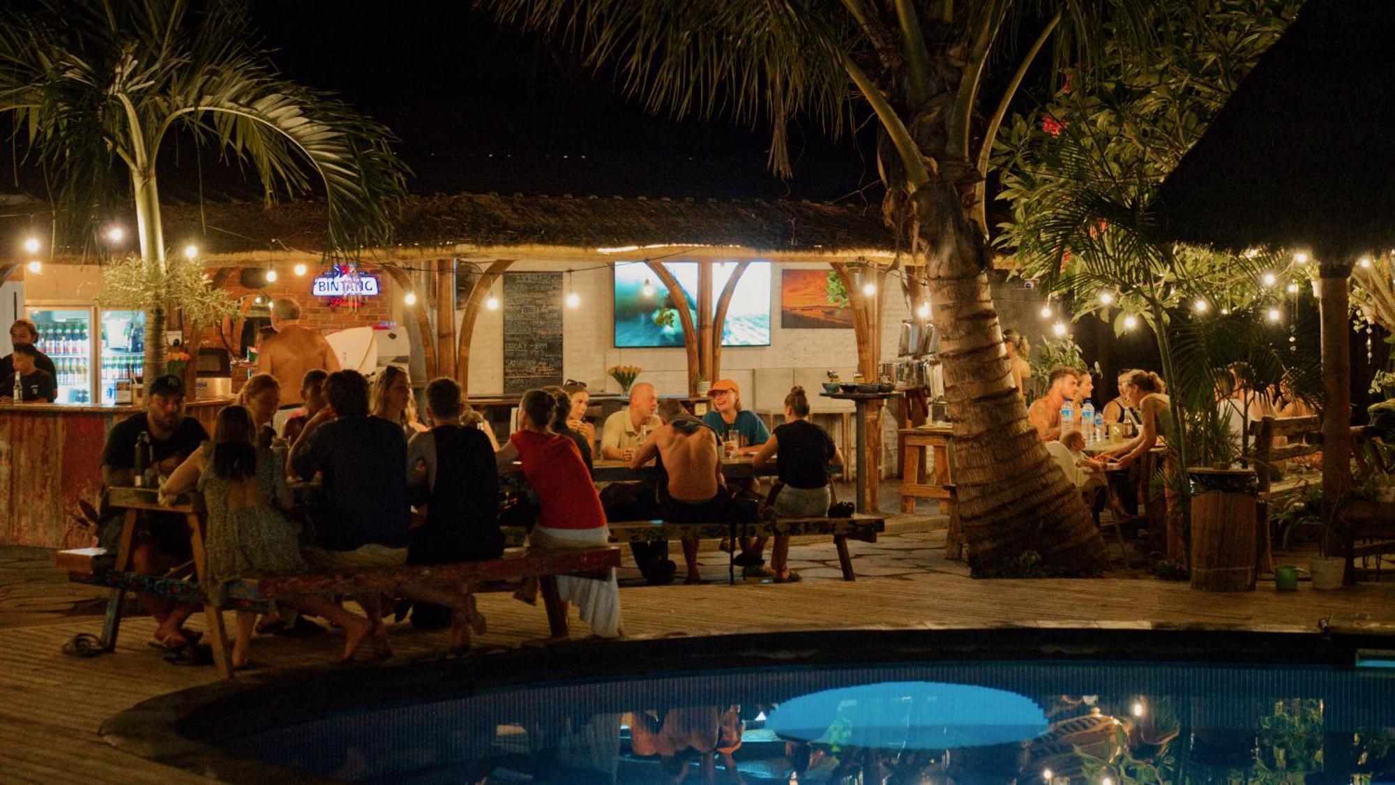 Hotel Begadang Gili Air Exterior foto