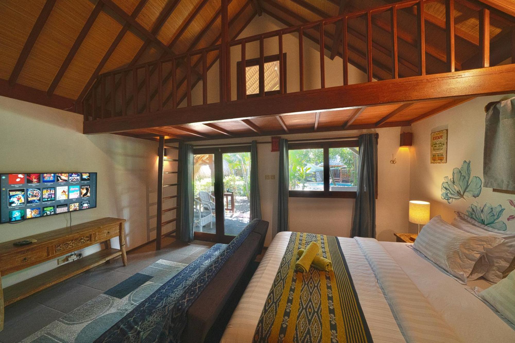 Hotel Begadang Gili Air Exterior foto