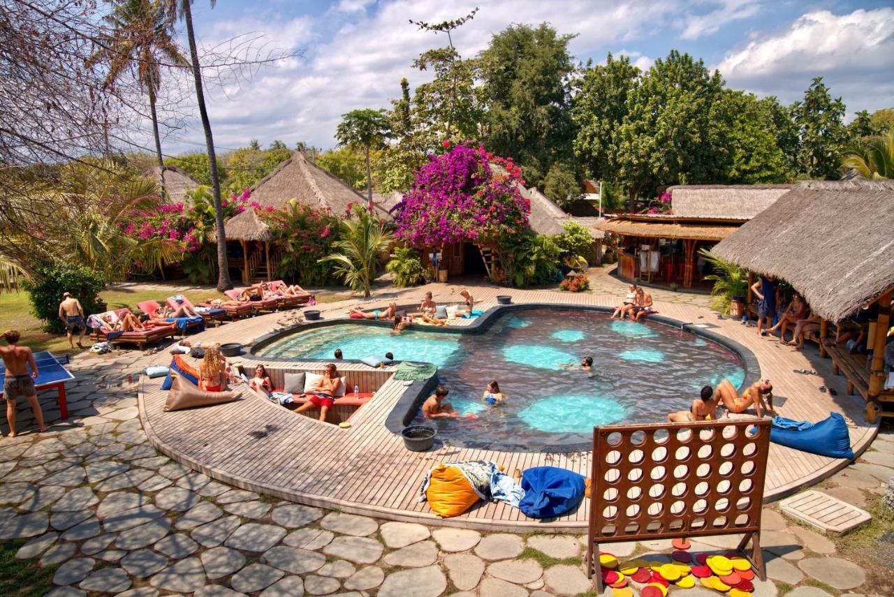 Hotel Begadang Gili Air Exterior foto