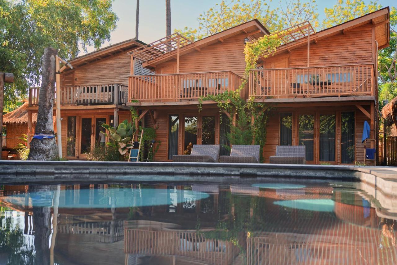 Hotel Begadang Gili Air Exterior foto